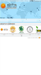 Mobile Screenshot of adityaoverseas.net